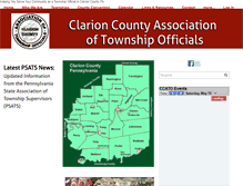 Tablet Screenshot of clarioncountyato.org